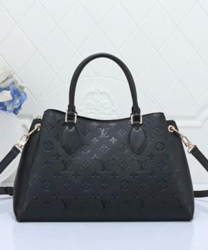Louis Vuitton Monogram Empreinte Leather Handbag – Black Elegance