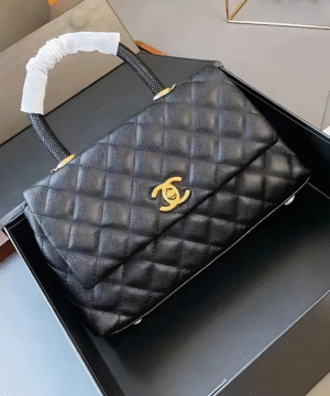 Chanel-Inspired Quilted Top Handle Bag – Available in 6 Stunning Colors